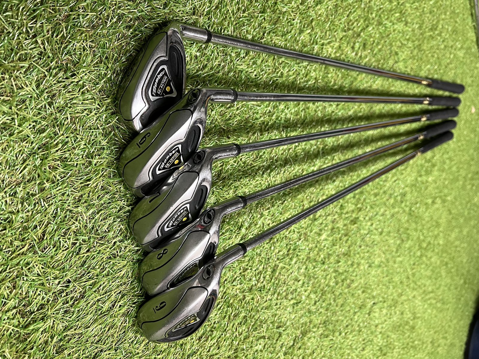 Bomber Re-Action Irons 6-PW Graphite for sale in Spring, TX