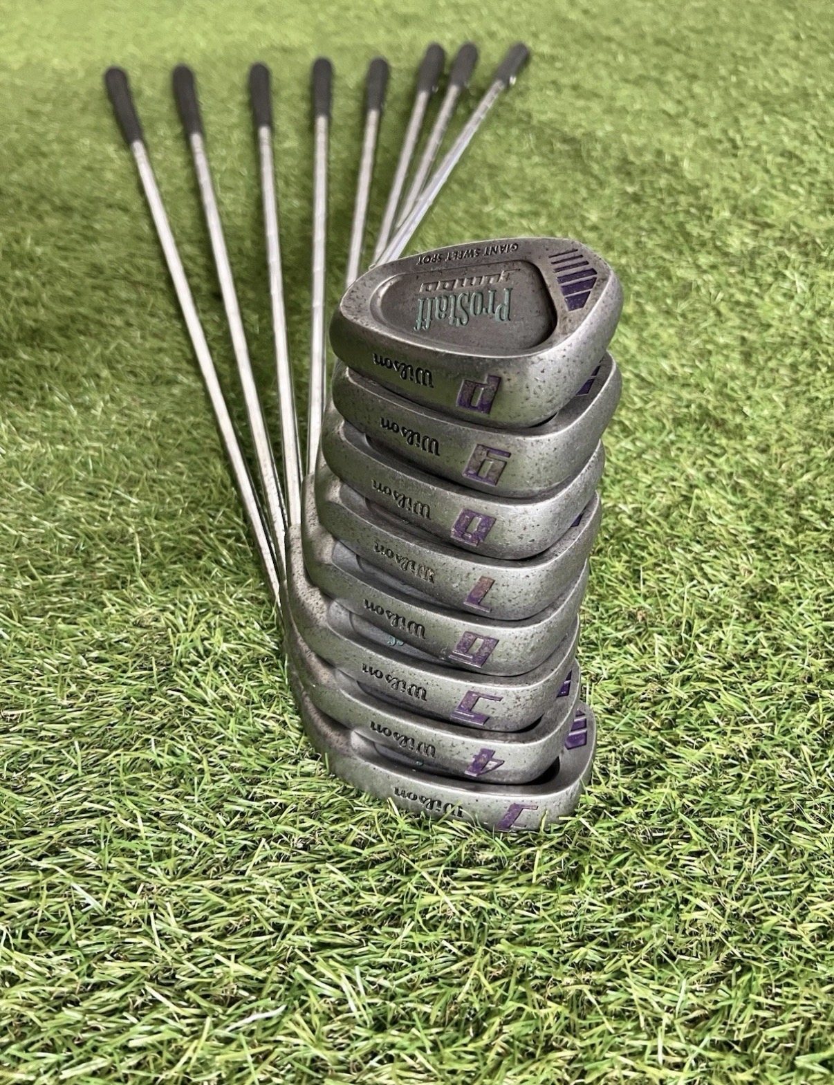 Wilson ProStaff Ladies Set — 3-PW Graphite + Driver + 5 Wood for sale in Spring, TX